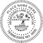 Tennessee Registered Land Surveyor Seal